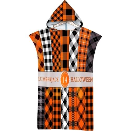 Astrology Horoscope Zodiac Pattern Outdoor Adult Hooded Beach Towel Poncho Bathrobe Towels Women Man Bathrobe AHT4