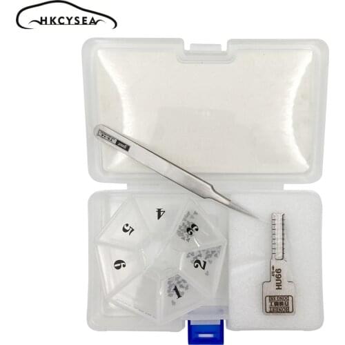 HKCYSEA Honest HU66 Car Key Mould For Volkswagen/Audi/SKODA Key Duplicating Auto Key Profile Modeling Car Lock Repair Tool