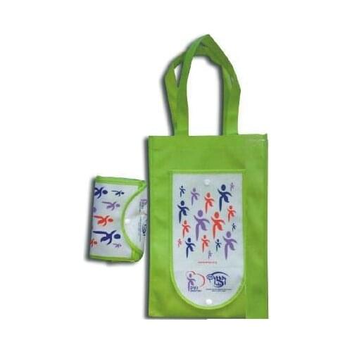 Customized Non-woven Folding bag 100Pcs/Lot Bag Supermarket Shopping Bags Storage Bags ,Promotional Bag ITEM BPD032 With Hasp