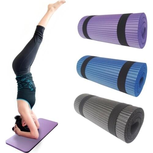 Yoga Mat Anti-skid Sports Fitness Mat 15MM Thick EVA Comfort Foam yoga matt for Exercise, Yoga, and Pilates Gymnastics mat