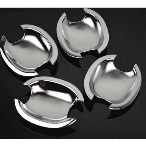 FUNDUOO For VW Golf Mk4 / VW Bora / VW Jetta 1999 2000 2001 2002 2003 2004 New ABS Chrome Door Handle Cup Bowl Cover trim