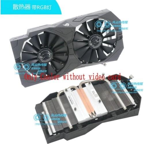 New Original for ASUS ROG STITX GTX1050Ti 4G GTX1050 2G RX470 RX570 Graphics Video Card cooler