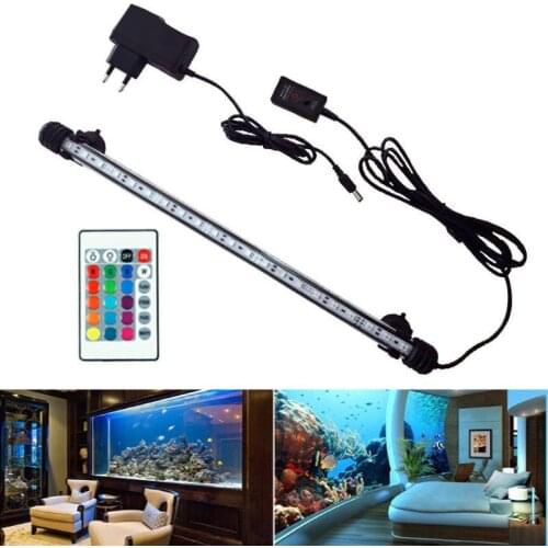 Fishing Light Aquarium Decoration Waterproof Fish Tank Accessories Aquariums LED Lights Acuario Luces Lamp for Plants Underwater