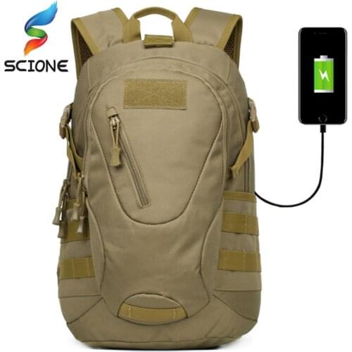 Outdoor Military Tactical Army Unloading Backpack Hunting Backpack Molle Mountaineering 30L External USB Charging Cocuk Canta