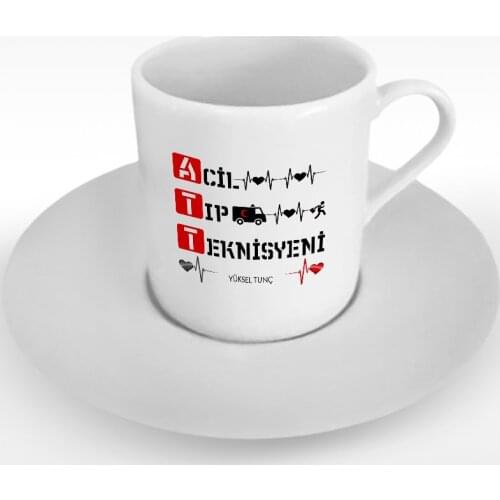Personalized Professional Emergency Medical Technician Turkish coffee Cup-3