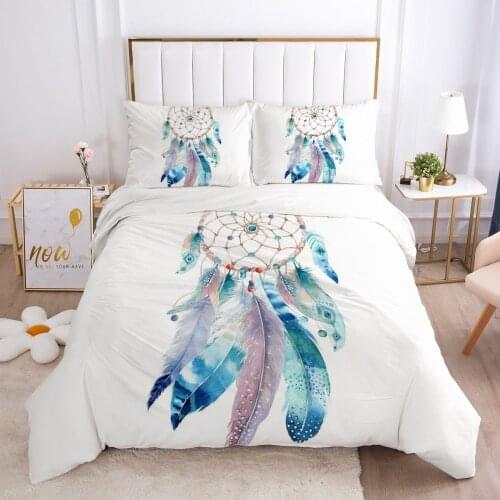 Duvet Cover Set Bedding Sets Feather Comforther Cases Quilt Covers Pillow shams 3D Bohemian Queen Full Twin Size Bed Linen