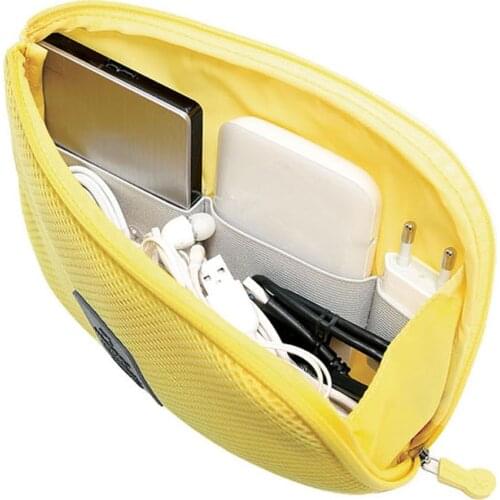 Portable Data Cable Storage Bag Earphone Wire Organizer Case for Headphone Line Headset Closet Organizer Storage Box Storage