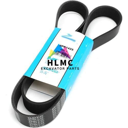 CAT E311D Excavator tensioner rubber belt 9PK1425