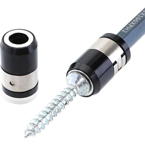 Universal 21mm Removable Magnetizer Ring Magnetic Steel Screwdriver Bit Hand Tool Kit Hand Tool Sets In Stock