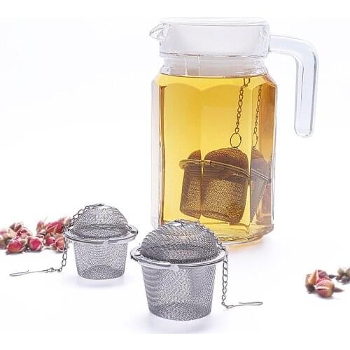 High Quality Hot Sale Stainless Steel 304 Material Bucket Shape Tea Infuser Ball 18/8 Kitchen Accessories
