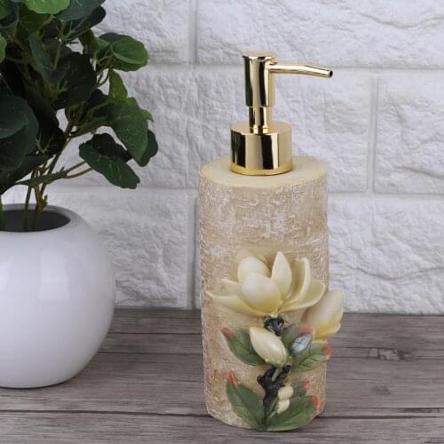 350ml High-end Hotel Split Bottle for Shampoo Shower Gel Home Hotel Manual Soap Squeeze Dispenser Lotion Pump detergent bottle