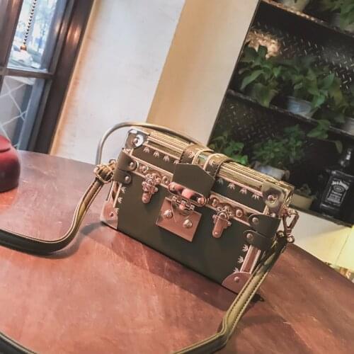 Women Box Bag Small Square Chain Shoulder Bags Handbags and Purse Women Crossbody Bags Clutch Bolsas Femininas