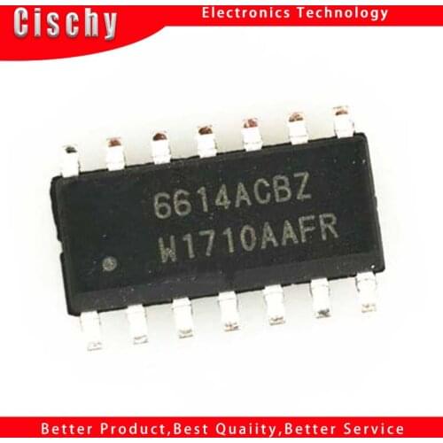 1pcs/lot ISL6614ACBZ-T 6614ACBZ SOP-14