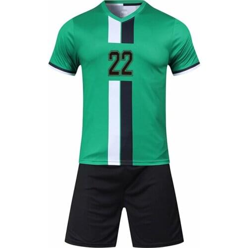 2020 Personalized printed name logos soccer football jerseys kids team uniforms men sport running cycling football green kits