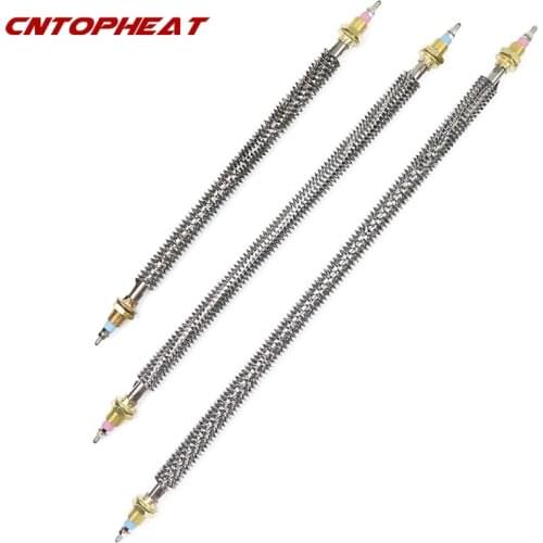 220v 300w/400w straight tubular finned heater electric oven heater hot air heating element