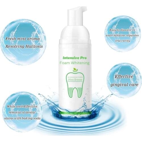 30ml Teeth Cleansing Whitening Mousse Removes Stains Teeth Whitening Oral Hygiene Mousse Toothpaste Whitening And Staining TSLM2