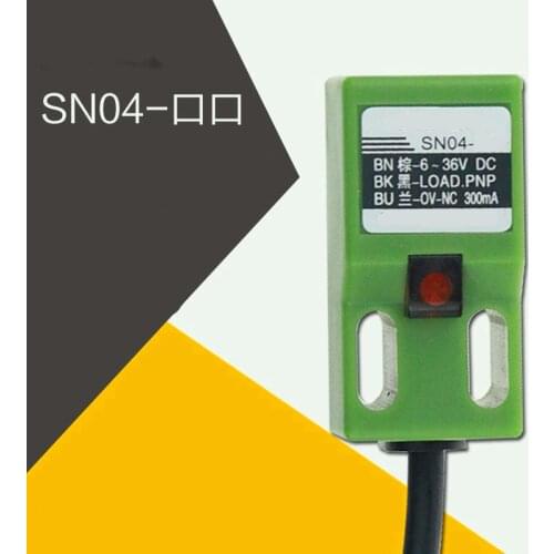 5pcs Inductive Proximity Sensor SN04-N SN04-P NPN 3WIRE NO Detection distance 4MM DC 6-36V switch