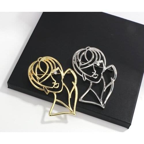 Серебряные броши на одежду AENSOA China At AliExpress