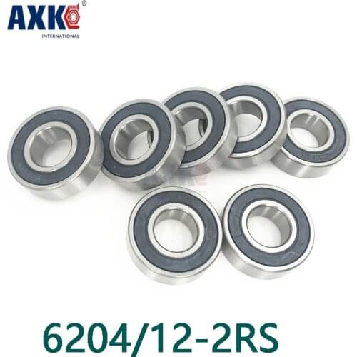 Axk Free Shipping 19.05 Non-standard Special Bearings 6204/12-2rs 6204-2rs-3/4 19.05*47*14mm