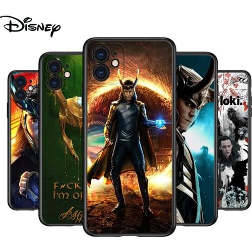 Silicone Cover Avengers Loki For Apple IPhone 12 Mini 11 Pro XS MAX XR X 8 7 6S 6 Plus 5S SE Phone Case