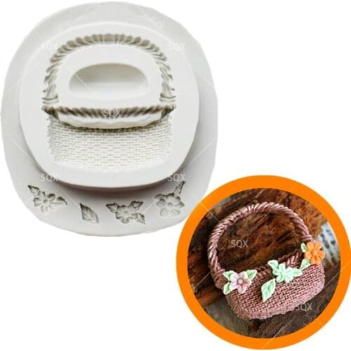 Baskets Shape fondant Cake Baking Molds,Cake Decorating Tools Pastry Tools Kitchen Accessories SQ16250