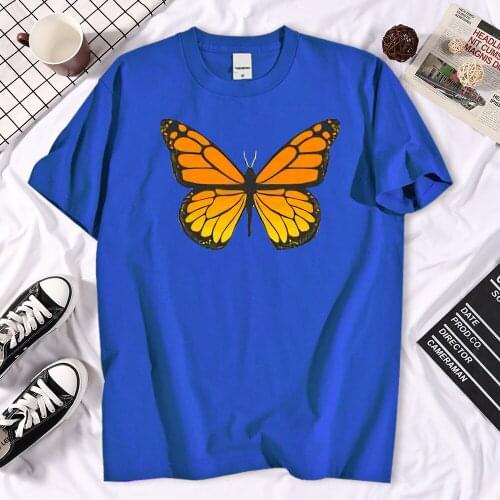 Men Printing Butterfly 90s Sweet Love Kawaii Valentines Day Fashion Clothes Print Tee Top Tshirt male Graphic T-shirt