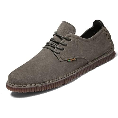 Mens Flats Sneakers Fashion Oxford Men Casual Shoes Handmade Comfortable Lace Up Leather Men Shoes Chaussure Homme