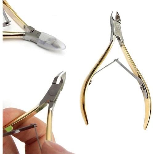 Stainless Steel Cuticle Nipper Dead Skin Cutter Nail Art Clipper Manicure Tool Cuticle Scissors Dead Skin Cutter Nail Art