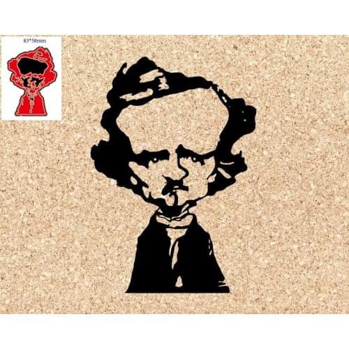 Metal Cutting Dies Alien Stencil For DIY Scrapbooking Photo Album Embossing Paper Cards Crafts Die Cuts