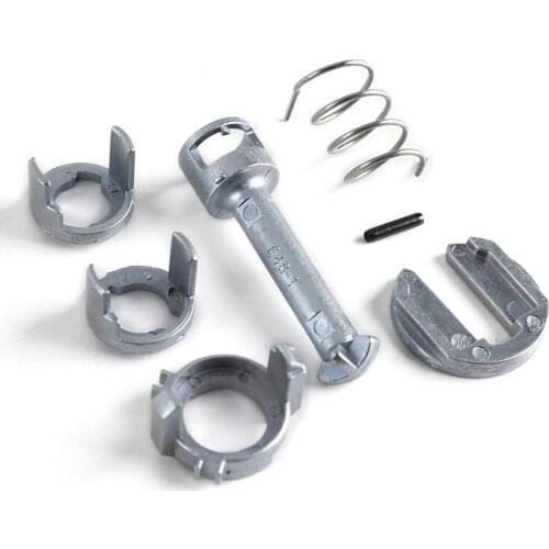 7pcs/Set Metal Door Lock Cylinder Barrel Repair Kit For BMW E46 3 Series M3 Front Right/Left