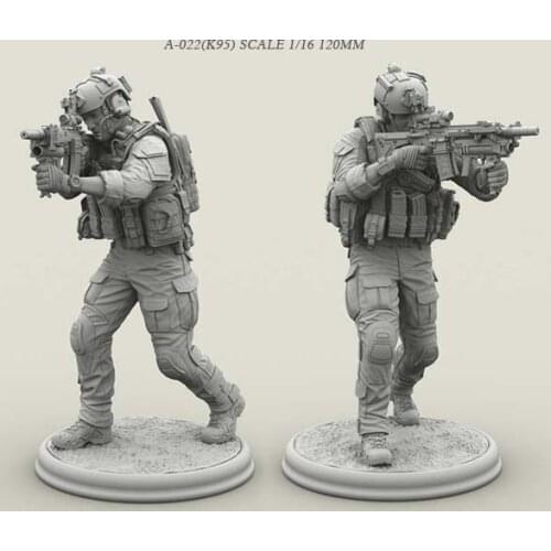 1/16 Resin Soldier Figure Kits Special forces Model Colorless And Self-assembled A-022 (k59)