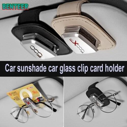 Genuine Leather car Interior decoration sticker for fiat 500 500xline