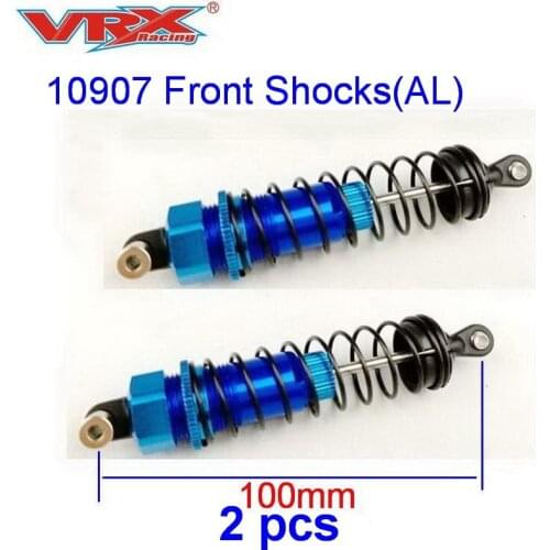 10907 Front Shock Absorber Aluminum alloy for VRX Racing 1/10 scale 4WD rc car Upgrade parts, remote contol Toys car accessories