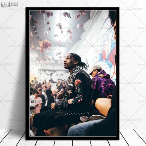 Travis Scott Drake J Cole Kendrick Lamar Poster Canvas Painting Posters and Prints Wall Art Picture for Living Room Home Decor
