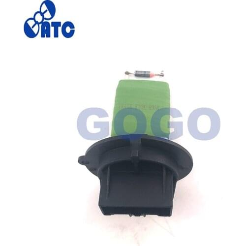 Heater Blower Motor Resistor For Peugeot 206 307 Citroen C3 IR15K R70K OEM 6450JP 6445KL, 6445ZL