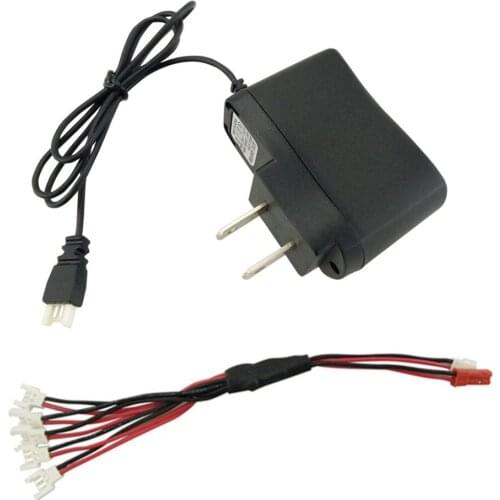 3.7V lithium battery charger 1 care 5 for Syma X5C X11 X13 X5SC X5SW for Hubsan H107C H107D H107L M68 M62 H8 four-axis aircraft