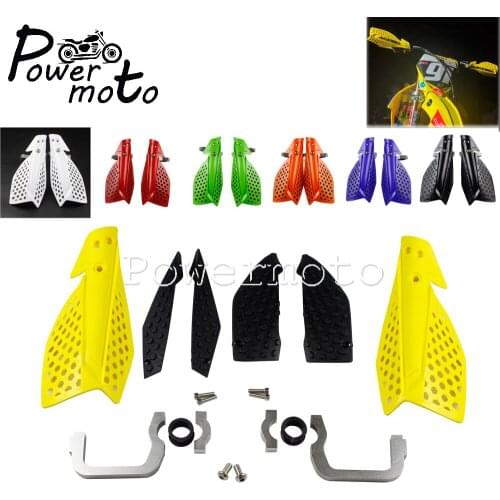 Universal Motorcycle 7/8" Handguards For Suzuki Yamaha Honda Kawasaki Enduro ATV Motocross 28mm Hand Protectors Hand Guards