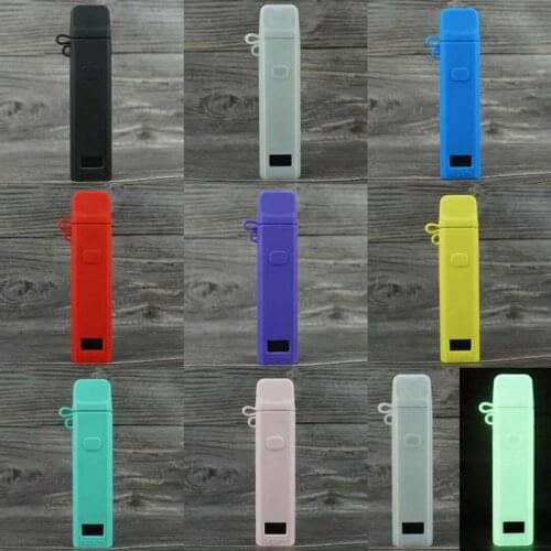 Protive Case 2pcs For Aspire Favostix Texture Silicone Cover Protective Sleeve Wrap Skin Leather Shell