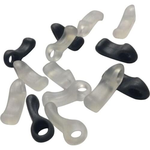 100pcs Black/White Plastic Ball Cord Lock Toggles Plastic Stoppers One Holes For 3mm Cord Free Shipping 2016122501