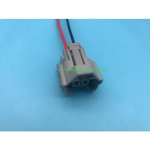 2 Pin Automotive Fuel Injector Female connector wire harness DJ7024-2-21 6189-0060 For Toyota
