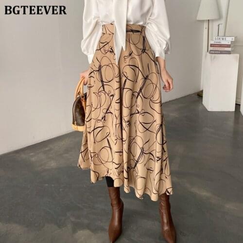 BGTEEVER High Waist Skirts For Women