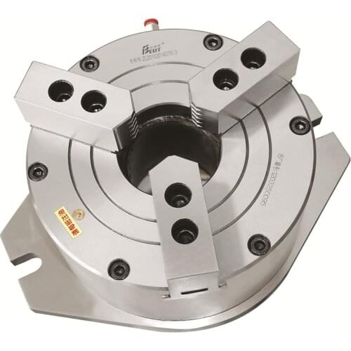 BK160KL Three-jaw vertical hollow chuck, hydraumatic and air pressure dual-purpose style