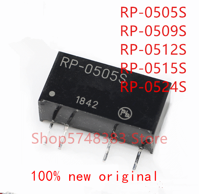 5pcs/lot RP-1205S RP-1209S RP-1212S RP-1215S RP-1224S Sip-4 DC-DC isolated power module