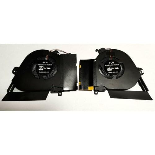 New for asus ROG gu502gw gu502du gu502gv 12 Inch CPU + GPU fan 12v 1A