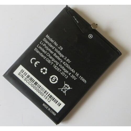 New Original HOMTOM zoji Z8 Battery 4250 mAh for HOMTOM zoji Z8 Smart Phone with Repair Tools
