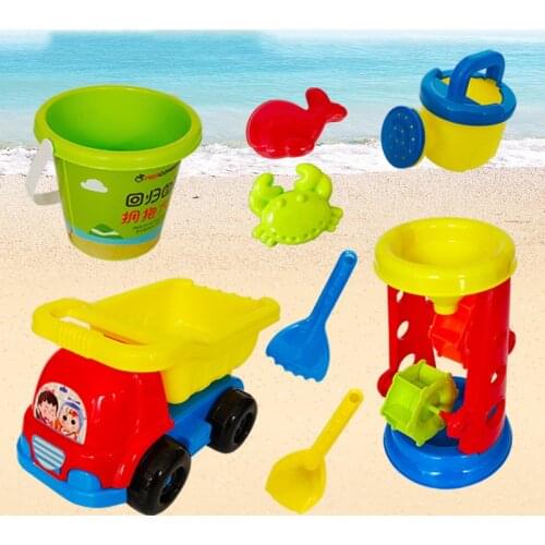Beach Toys for Kids Soft Sand Toys Silicone Play Water Toys SandBox Set Kit Sand Table Bucket Summer Toys Beach Play Water Game
