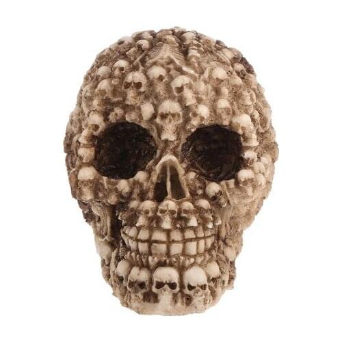 QT0005 Vintage Retro Skull Silicone Molds 3D Skull Head Mold Halloween Soap Molds Candle Mould Handmade for Home Decorations