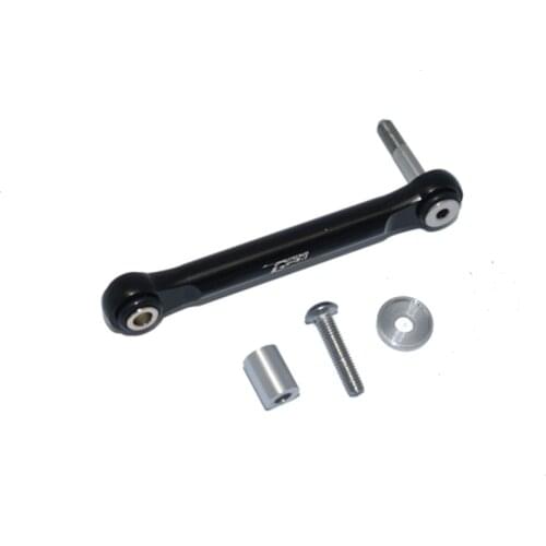 RC Aluminum Alloy Steering Gear Rod Servo Tie Rod for LOSI 1/10 LASERNUT TENACITY ULTRA 4 ROCK TACER-LOS03028 RC Car Part