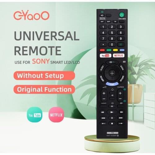RMT-TX300P Remote Controls Universal Sony TV Netflix Youtube For Smart TV Sony LCD LED RMT-TX300B RMT-TX300U RMF-TX100
