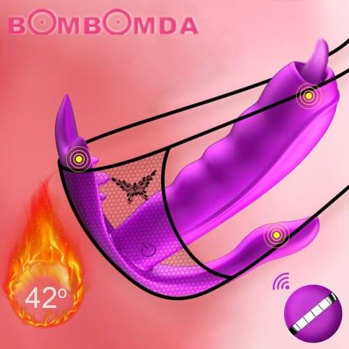 Vagina Dildos for Women Wearable Vibrating Panties Sex Toys for Couples Wireless Vibrator Butt plug Pussy Licking Toys for Adult